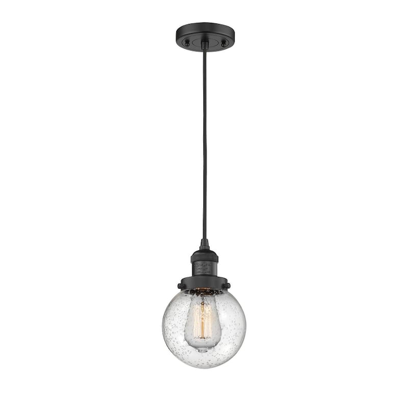 Innovations Lighting Beacon Single Light 6" Wide Mini Pendant with
