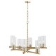 preview thumbnail 4 of 7, Quorum International 641-8 Mercier 8 Light 32" Wide Chandelier