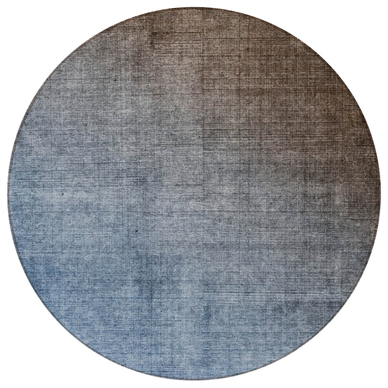 Allumi Ombre Weather Resistant Blended Style Round Outdoor Rug