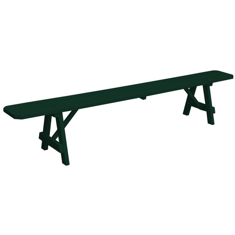 Pine 8' Traditional Bench