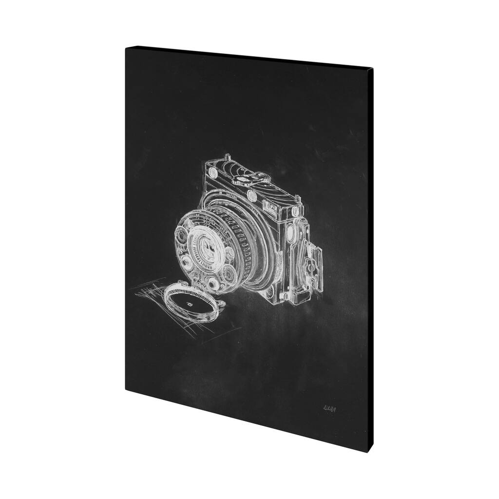 Compass Camera I Canvas Art Print