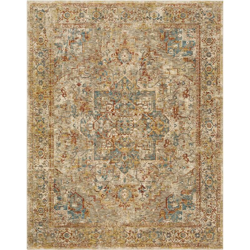 Karastan Ezine Area Rug - 7' 10" x 10' 3" - Cream - Runner/Rectangle