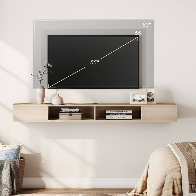 Entertainement Center Wall Mount for 75 inch TV