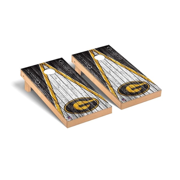 slide 2 of 5, Grambling State Tigers Triangle Cornhole Board Set