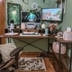 preview thumbnail 12 of 113, Small L Shaped Desk with Storage Shelves Corner Computer Desk