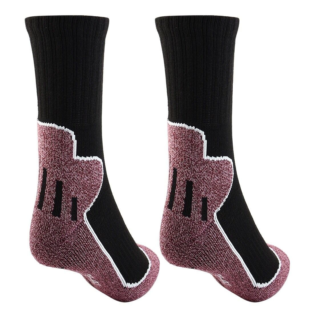 burgundy sports socks