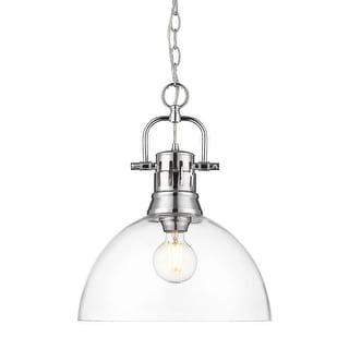 Golden Lighting 3602-L CH Duncan 14" Wide Pendant