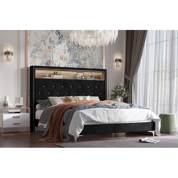 Javan Upholstered Panel Bed