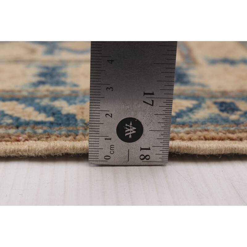 ECARPETGALLERY Hand-knotted Finest Ghazni Tan Wool Rug - 6'5 x 10'0