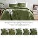 preview thumbnail 128 of 146, Chelsea Square Evans Pinch Pleated Soft Washed Boho Comforter Set