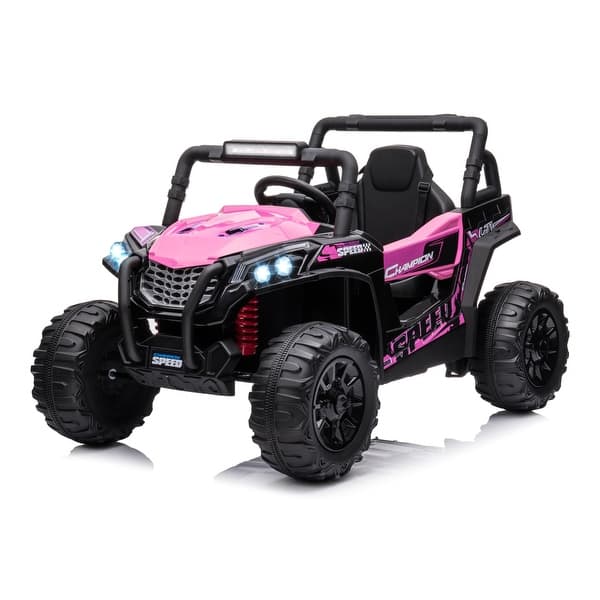 slide 2 of 14, 12 V Kids Ride on Car, Kids Electric Car with Remote Control Pink