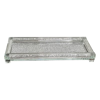 Ambrose Exquisite Small Glass Tray in Gift Box