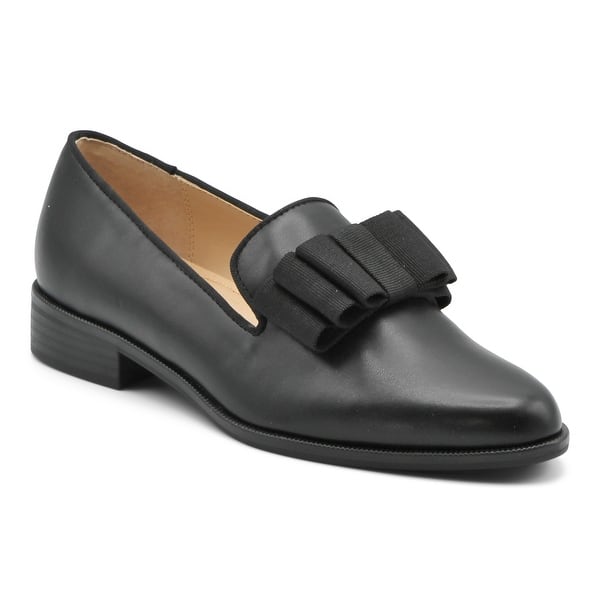 Adrienne Vittadini Hachi Crinkle Patent Loafer - Bed Bath & Beyond -  41540634