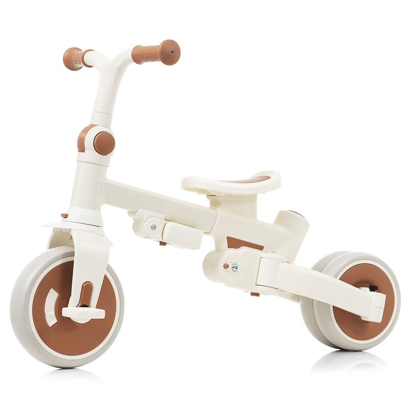 7 In 1 Baby Tricycle, Foldable Toddler Tricycle With Removable And Adjustable Parent Handle,For 12-72 Months