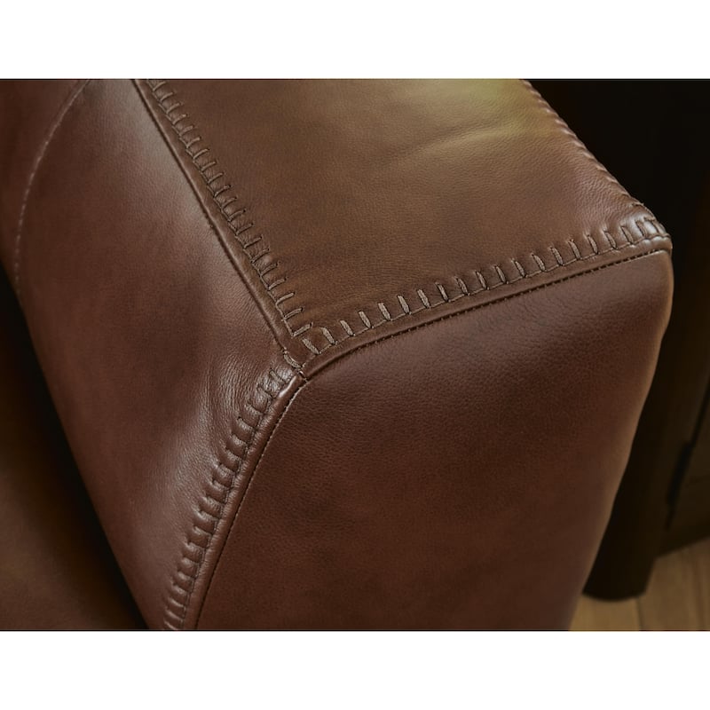 Signature Design by Ashley Creazzo Brown Sofa - 95" W x 44" D x 40" H