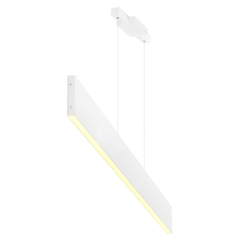 Krista LED Chandelier With Satin White Finish - Satin White