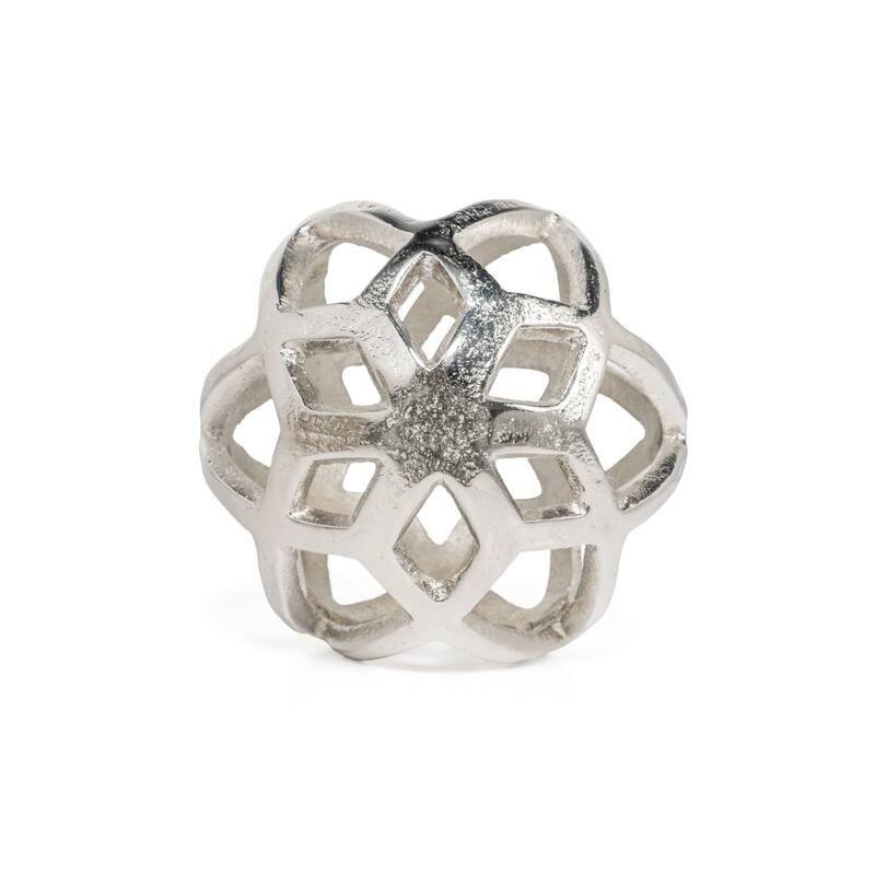 Vyan Decorative Metal Orb Sculpture
