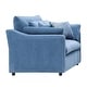 preview thumbnail 14 of 30, Roundhill Furniture Wilson Contemporary Upholstered Loveseat