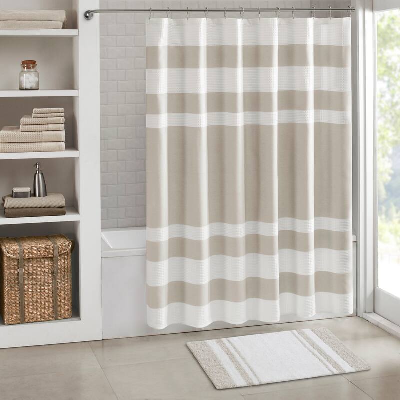 Madison Park Spa Cotton Reversible Bath Rug