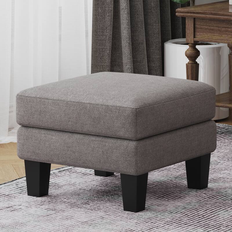Fabric Ottoman for Living Room Bedroom