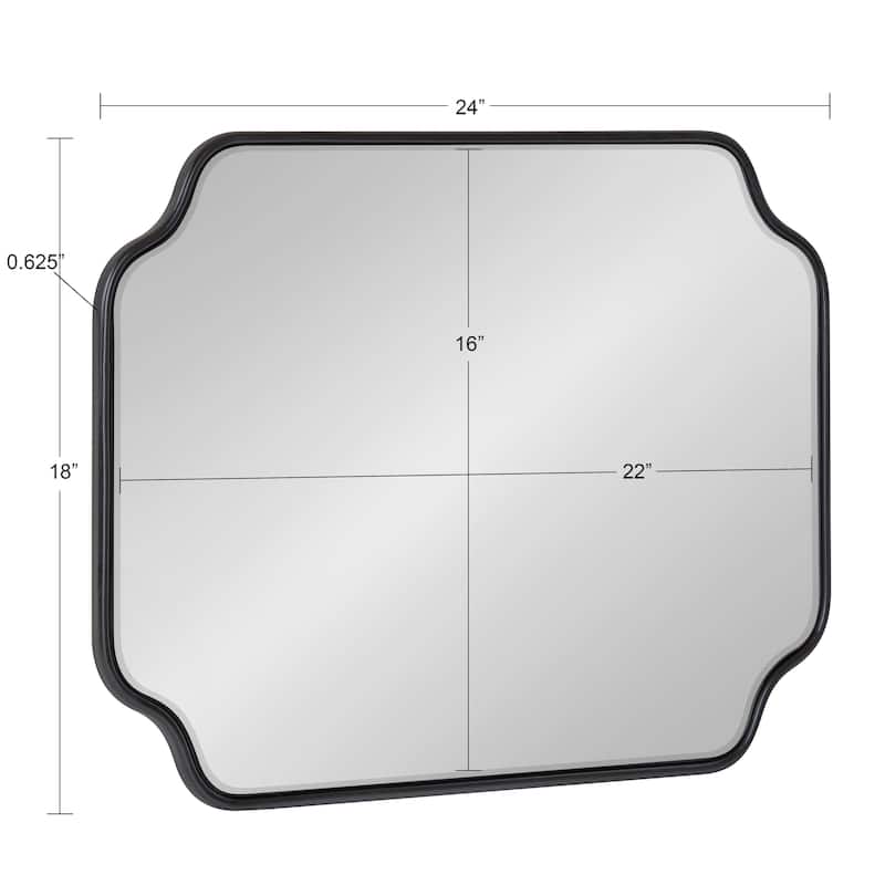 Kate and Laurel Plumley Framed Wall Mirror