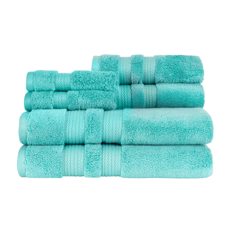 Caro Home Bethany Six Piece Set - Bright Cerulean