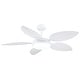 preview thumbnail 17 of 29, 52" Waterproof Indoor and Outdoor Ceiling Fans with Lights, APP and Remote Control, Dimmable Farmhouse Ceiling Fan - 52 Inches