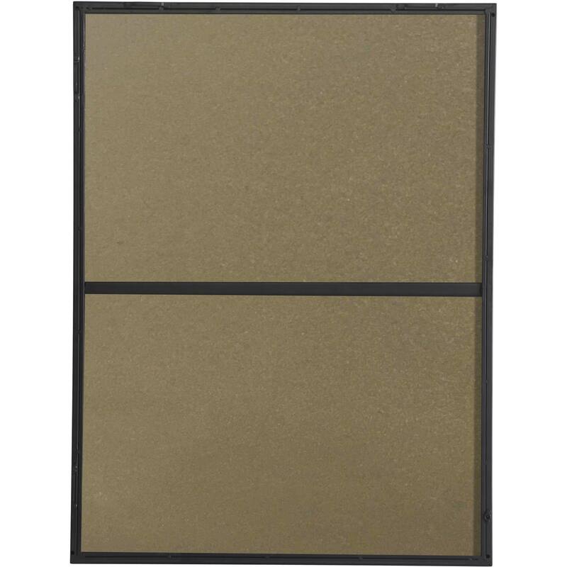 Elegant Lighting Eternity 32" x 24" Rectangular Metal Framed Wall