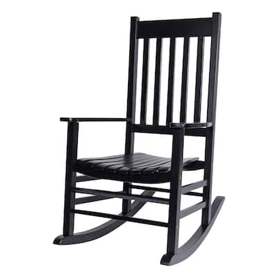 Arcardia Porch Solid Acacia Wood Rocking Chair