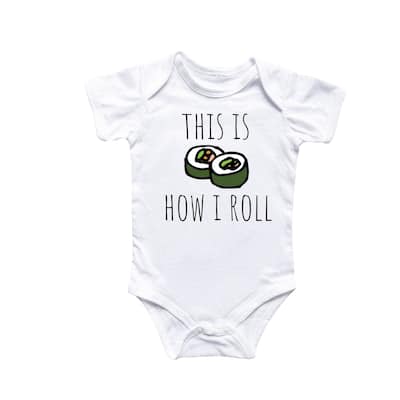 Sushi Sashimi - Baby Boy Girl Clothes Infant Bodysuit Funny Cute Newborn 2
