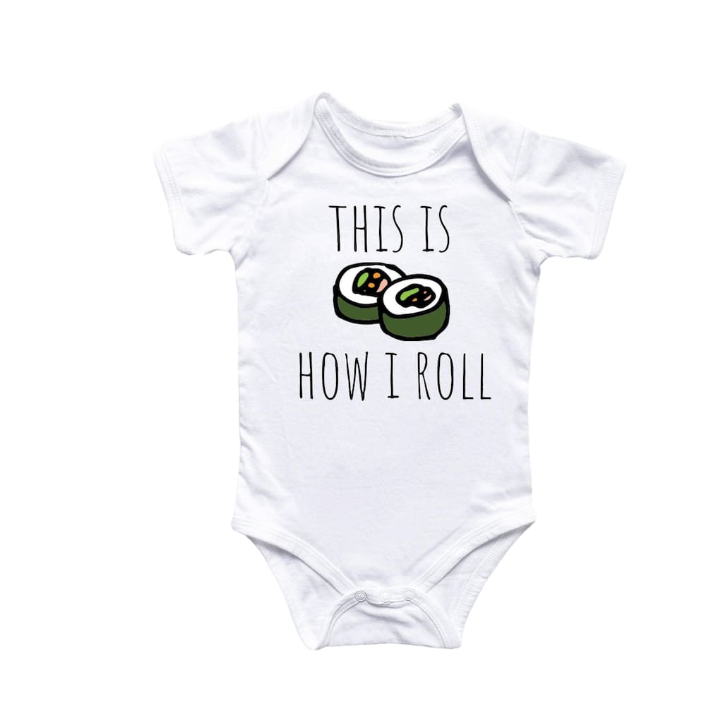Sushi Sashimi - Baby Boy Girl Clothes Infant Bodysuit Funny Cute Newborn 2