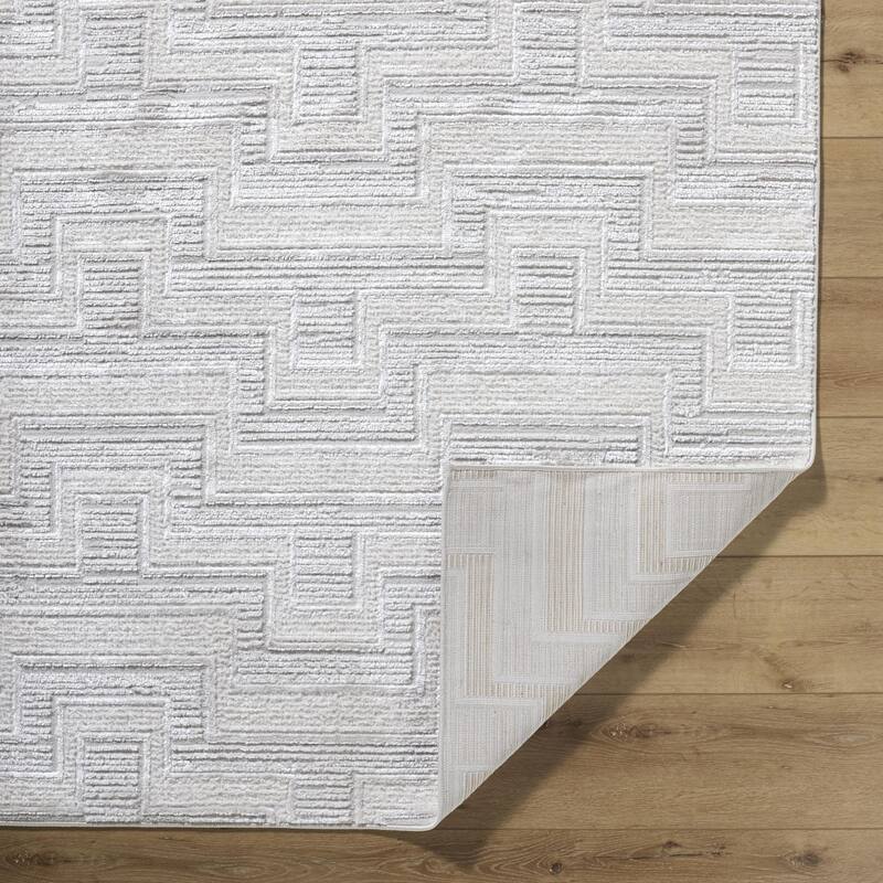 Livabliss Wolly Modern & Contemporary Stripe Area Rug