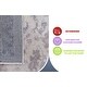 preview thumbnail 7 of 7, LOOM & LUXE Collection Brown/Beige/Traditional Non-Shedding Area Rug