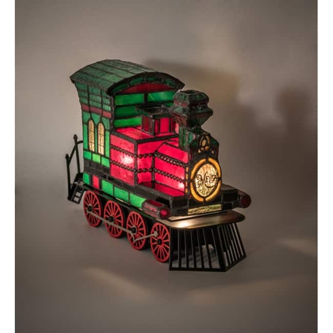 Meyda Tiffany 222396 Train Locomotive 2 Light 10" Tall Novelty