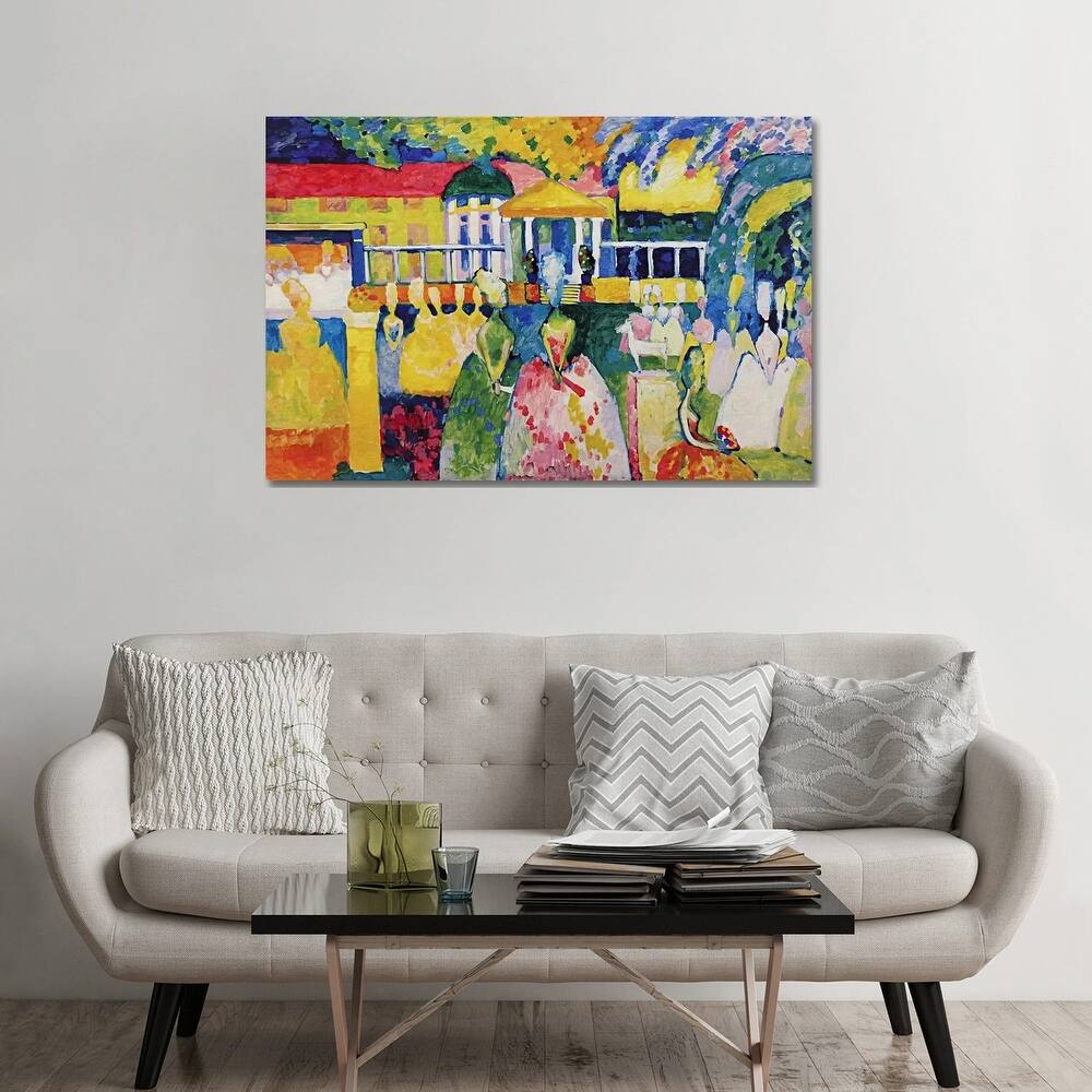 iCanvas "Crinolines" by Wassily Kandinsky Canvas Print
