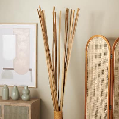 Brown Dried Plant Tall Sticks Home Decor Natural Foliage
