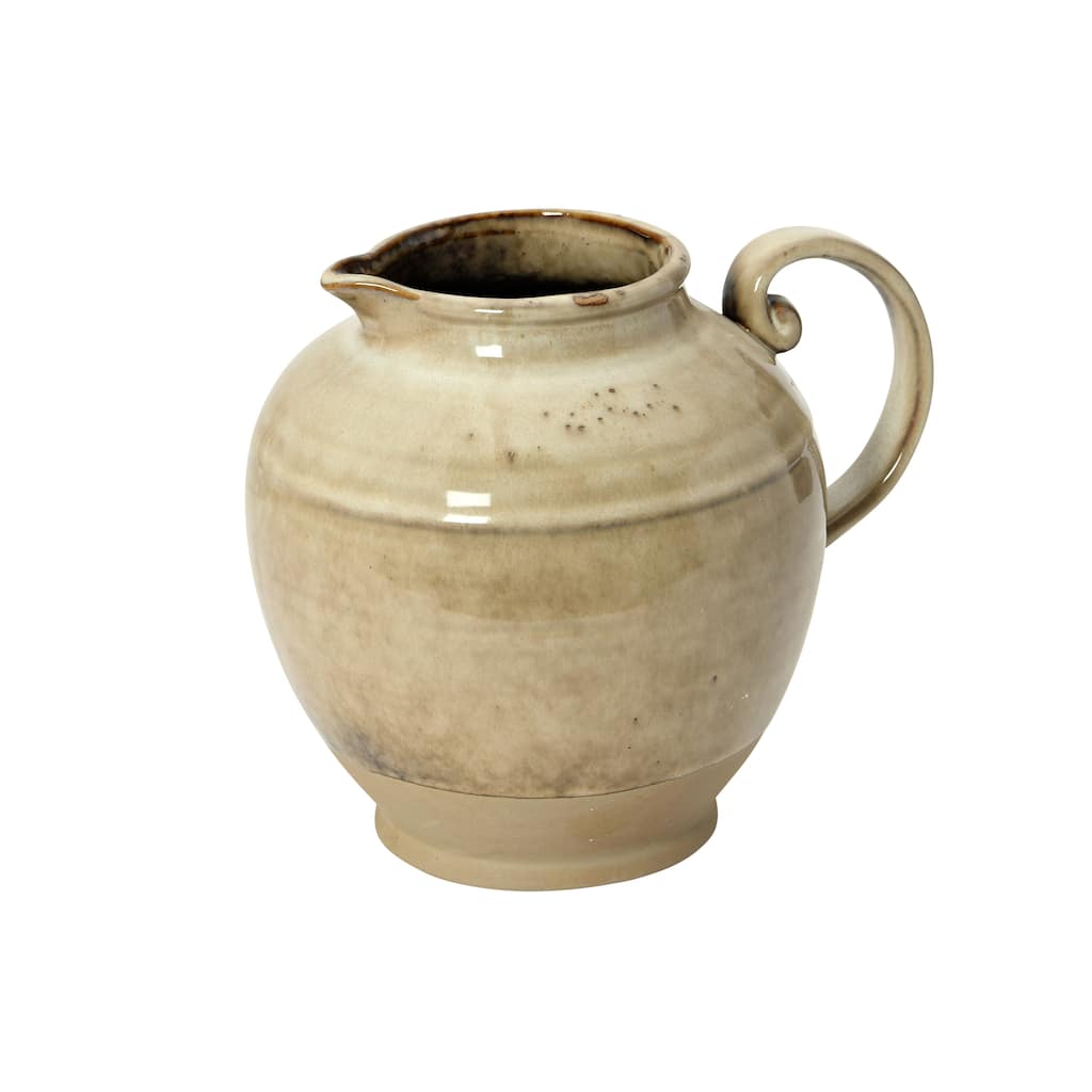 Stoneware Pitcher