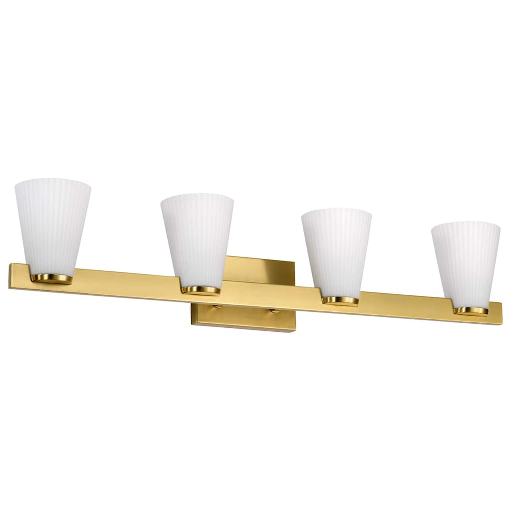 Nuvo Lighting 60/8724 Royale 4 Light 34" Wide Vanity Light