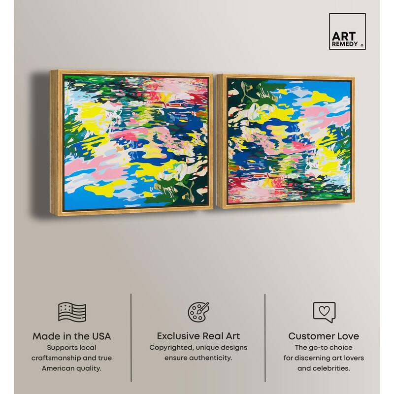 Oneiric Circles IV Canvas by Art Remedy
