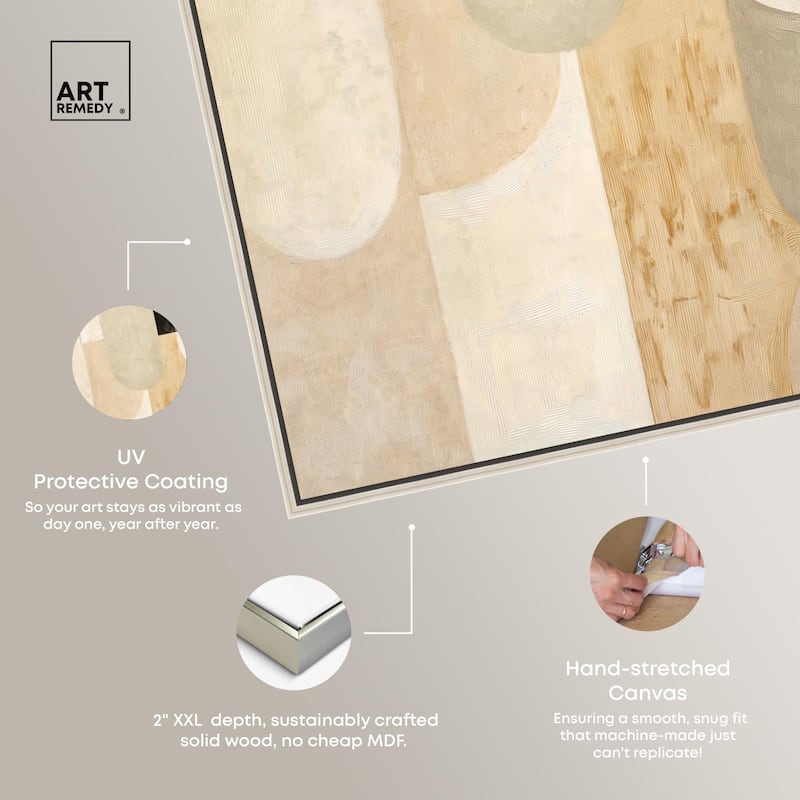 Overlapping Planes II Canvas by Art Remedy