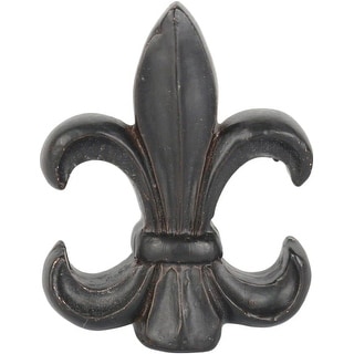 Set of 2 Fleur de Lis Lamp Finials, 2 3/8-inch Tall