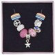 preview thumbnail 4 of 7, Bright Creations Unicorn Charm Bracelet Set for Girls, DIY Jewelry (71 Pieces)