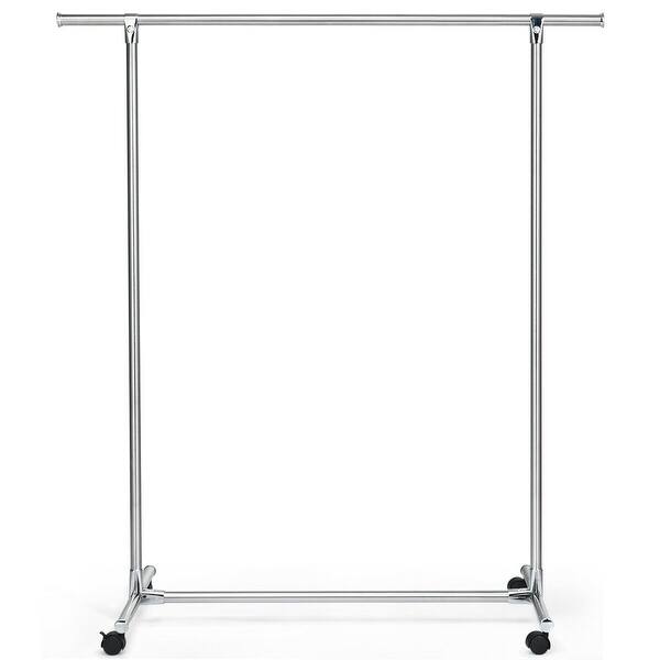 Shop Gymax Garment Rack Clothing Rack Stainless Steel Heavy Duty
