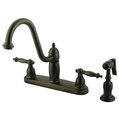 Kingston Brass Templeton 1.8 GPM Standard Kitchen Faucet - Includes
