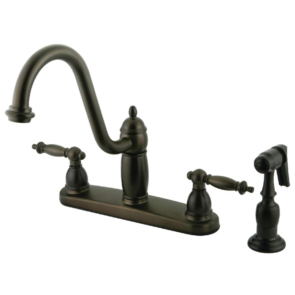 Kingston Brass Templeton 1.8 GPM Standard Kitchen Faucet - Includes