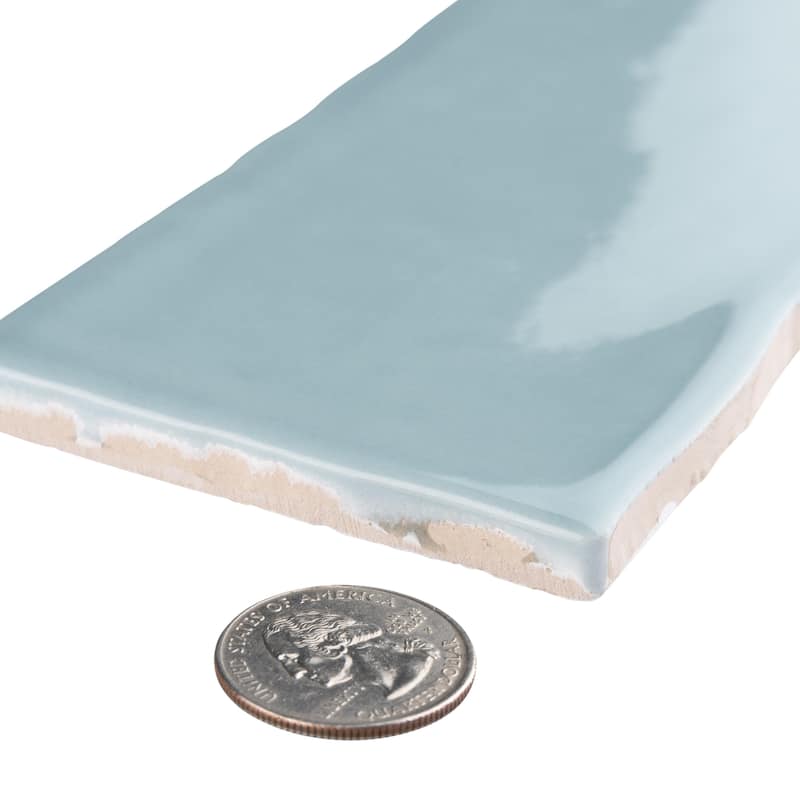 Merola Tile Castillo Sky 3" x 12" Ceramic Wall Tile