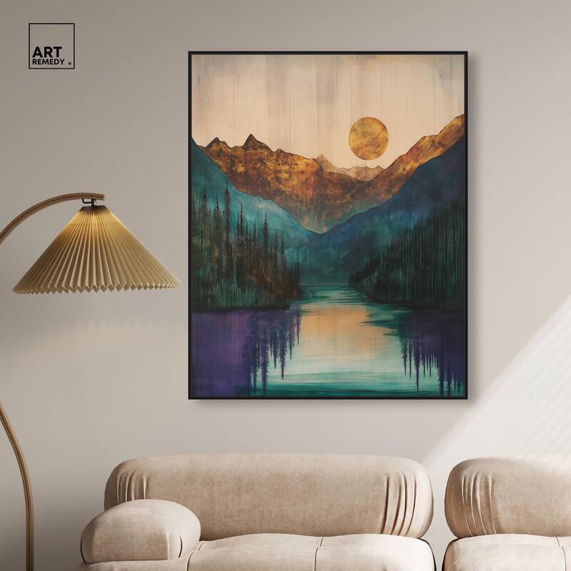 Secrets of the Lake Canvas by Art Remedy