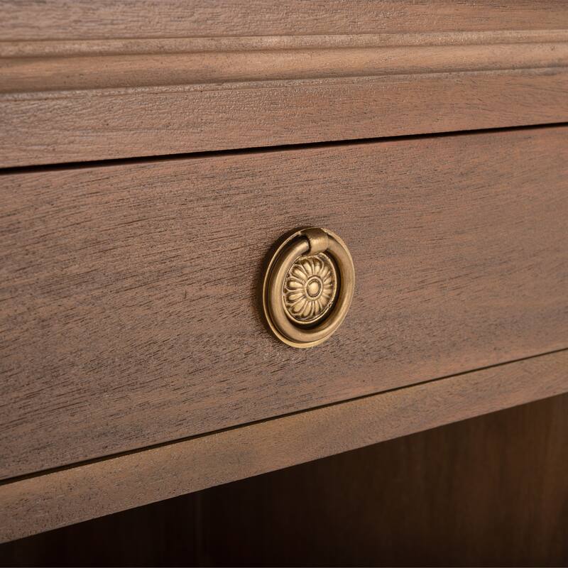 SAFAVIEH Couture Melkorka 1-Drawer Wood Nightstand