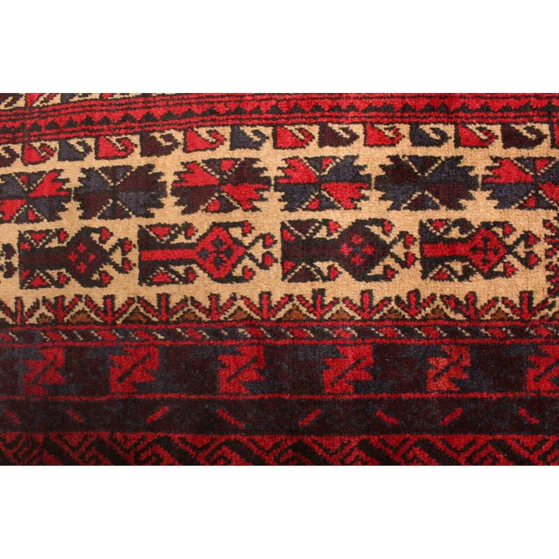 ECARPETGALLERY Hand-knotted Teimani Tan Wool Rug - 2'10 x 4'5