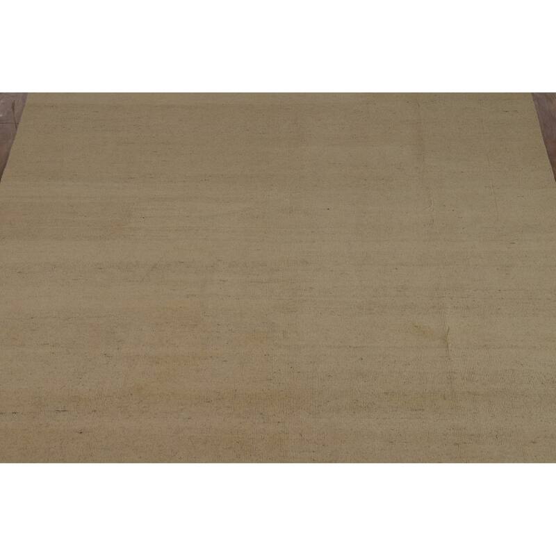 Modern Gabbeh Oriental Area Rug Handmade Wool Carpet - 6'5" x 9'7"